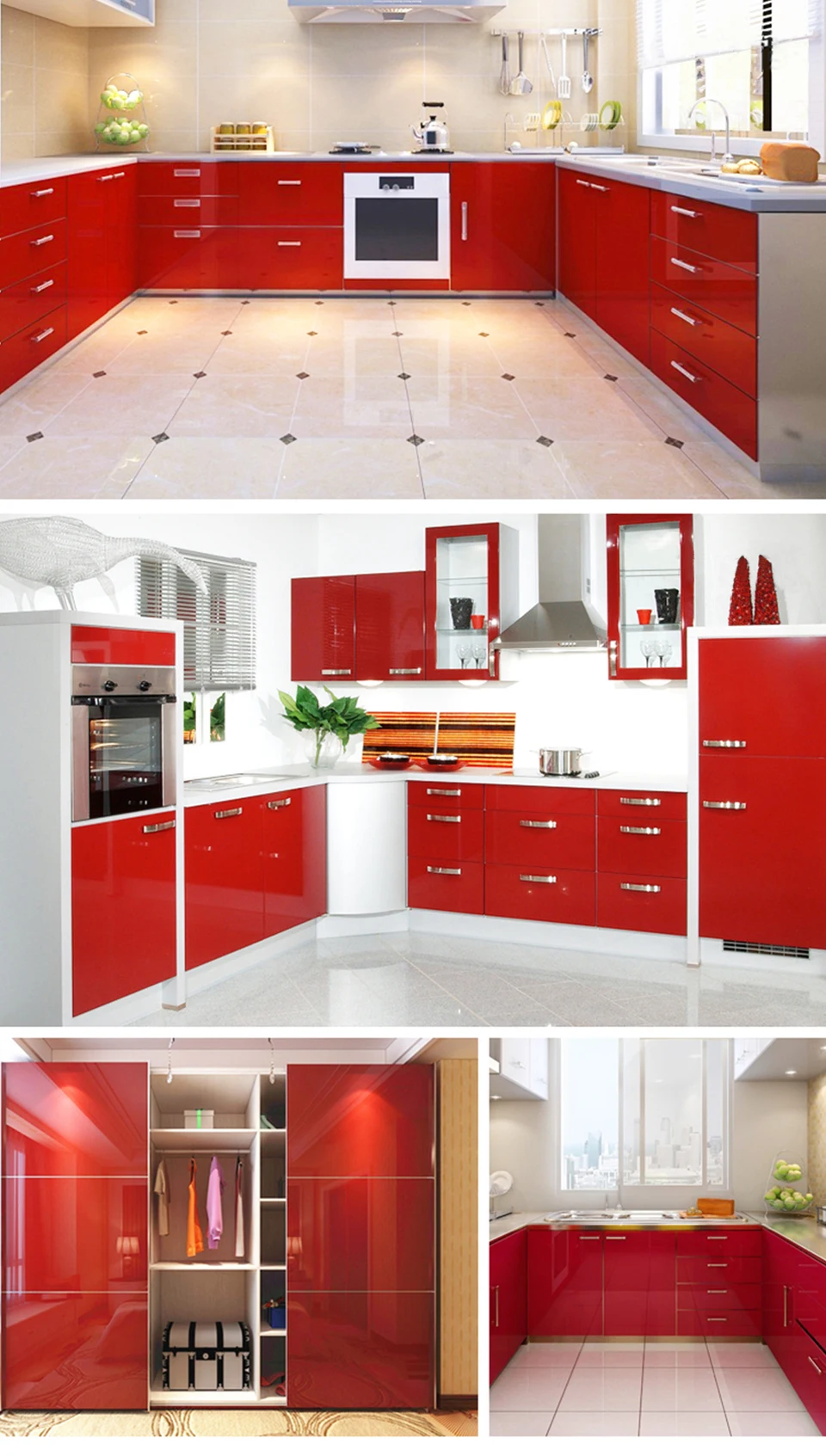 60CM Vinyl Self-adhesive Marble Wallpaper PVC DIY Waterproof Oilproof Wall Stickers Kitchen Bathroom Cabinets Counter Decoration