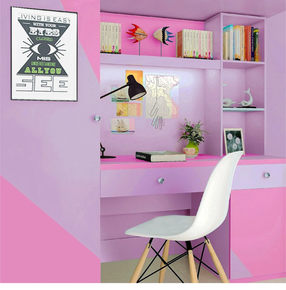 60CM Vinyl Self-adhesive Marble Wallpaper PVC DIY Waterproof Oilproof Wall Stickers Kitchen Bathroom Cabinets Counter Decoration
