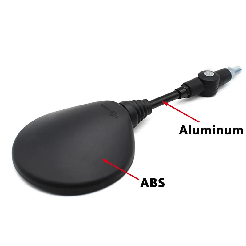 2pcs Foldable Round 10MM Scooter Rear Mirror for KTM Mirror Motocross Accessories for Bike Rearview Motorcycle Mirrors