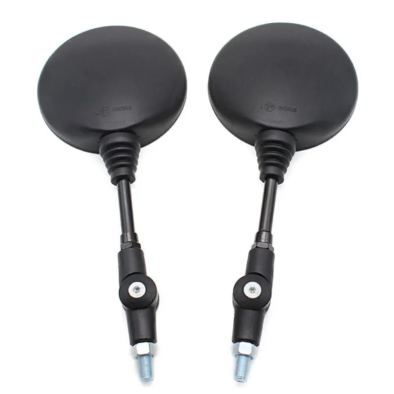 2pcs Foldable Round 10MM Scooter Rear Mirror for KTM Mirror Motocross Accessories for Bike Rearview Motorcycle Mirrors