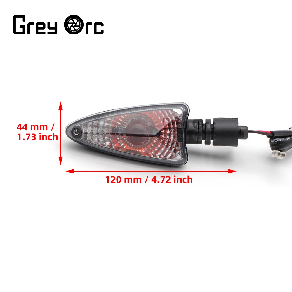 2Pcs Motorcycle Front Rear Turn Signal Light Lamp Blinker For Triumph Daytona 675 675R Tiger 800 800XC 1050