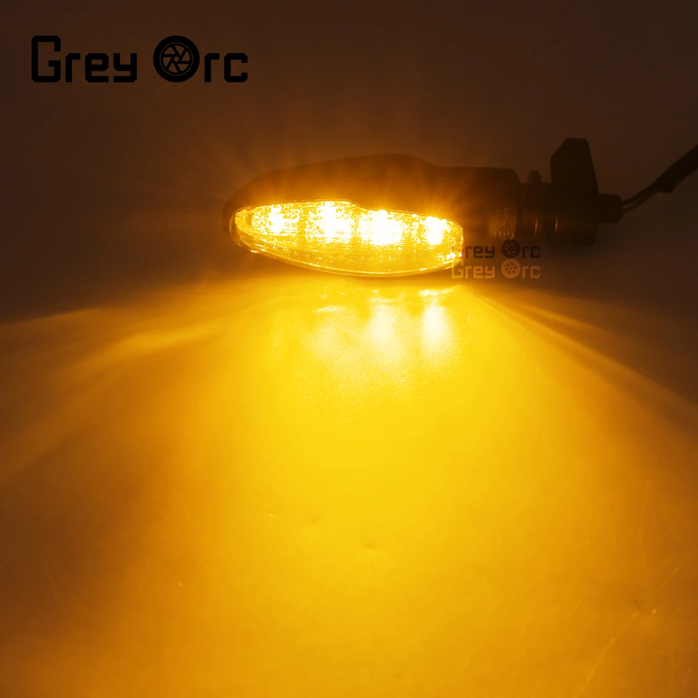 For Triumph Tiger 850 1050 Sport 900 GT Rally 800 1200 Trident 660 2021 LED Turn Signal Light 2 Wires Indicator Flashing Lamps