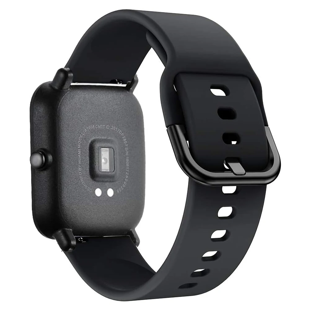 20mm 22mm Watch Band for Amazfit Bip5 GTS 4 3 GTS4mini GTR 2 4 42mm Silicone Bracelet Samsung Galaxy Watch 7 6 5 40mm 44mm Strap