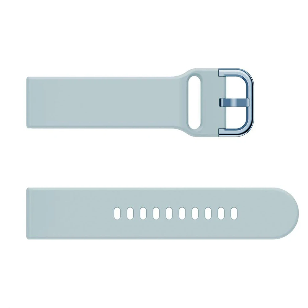 20mm 22mm Watch Band for Amazfit Bip5 GTS 4 3 GTS4mini GTR 2 4 42mm Silicone Bracelet Samsung Galaxy Watch 7 6 5 40mm 44mm Strap