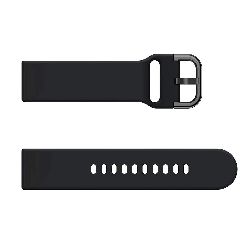 20mm 22mm Watch Band for Amazfit Bip5 GTS 4 3 GTS4mini GTR 2 4 42mm Silicone Bracelet Samsung Galaxy Watch 7 6 5 40mm 44mm Strap