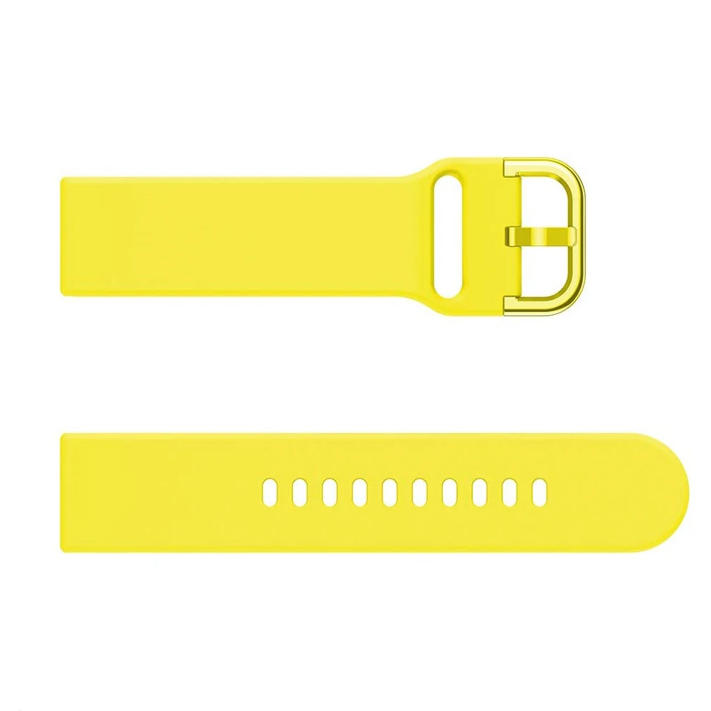 20mm 22mm Watch Band for Amazfit Bip5 GTS 4 3 GTS4mini GTR 2 4 42mm Silicone Bracelet Samsung Galaxy Watch 7 6 5 40mm 44mm Strap