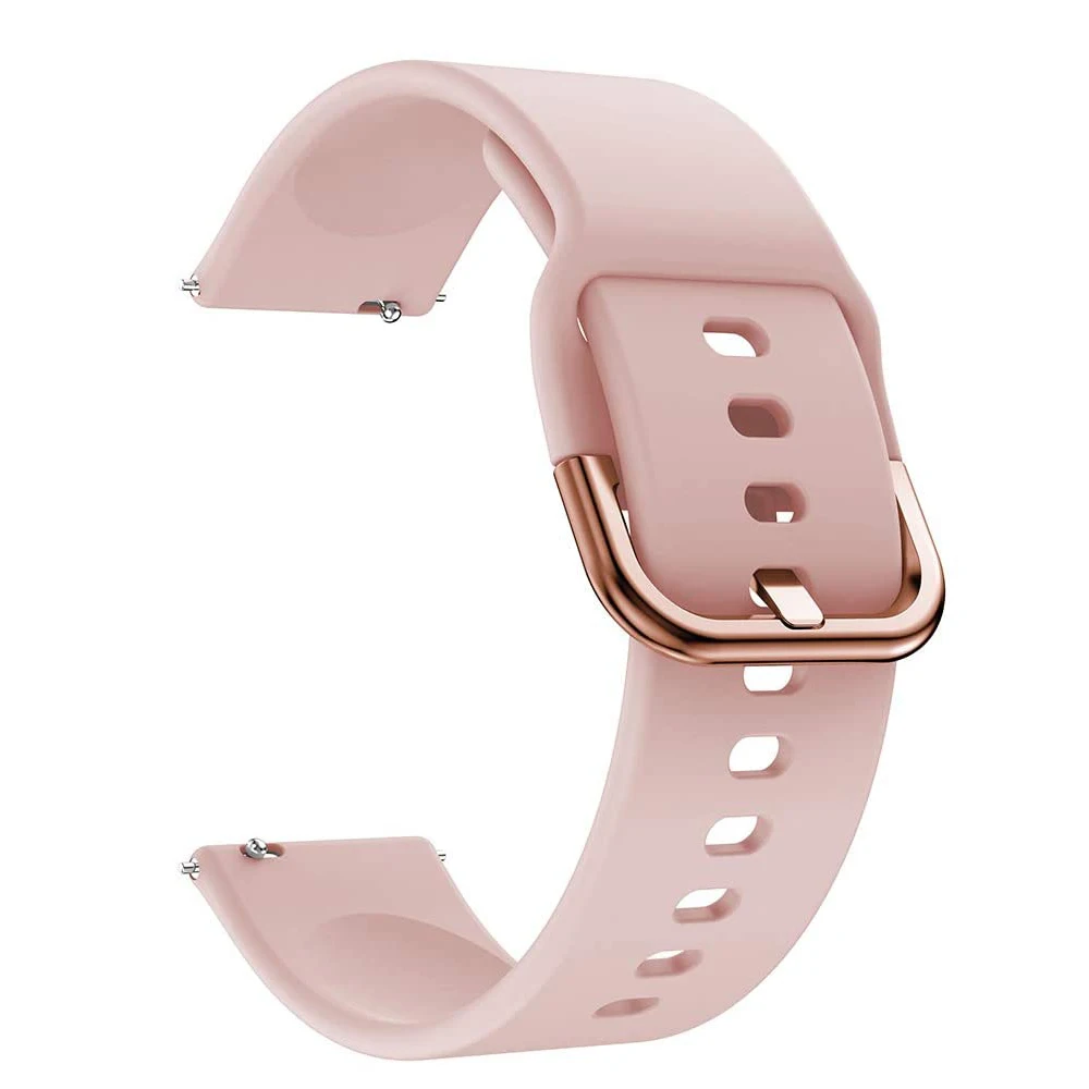 20mm 22mm Watch Band for Amazfit Bip5 GTS 4 3 GTS4mini GTR 2 4 42mm Silicone Bracelet Samsung Galaxy Watch 7 6 5 40mm 44mm Strap