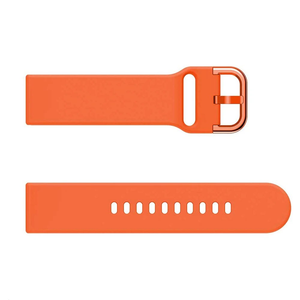 20mm 22mm Watch Band for Amazfit Bip5 GTS 4 3 GTS4mini GTR 2 4 42mm Silicone Bracelet Samsung Galaxy Watch 7 6 5 40mm 44mm Strap