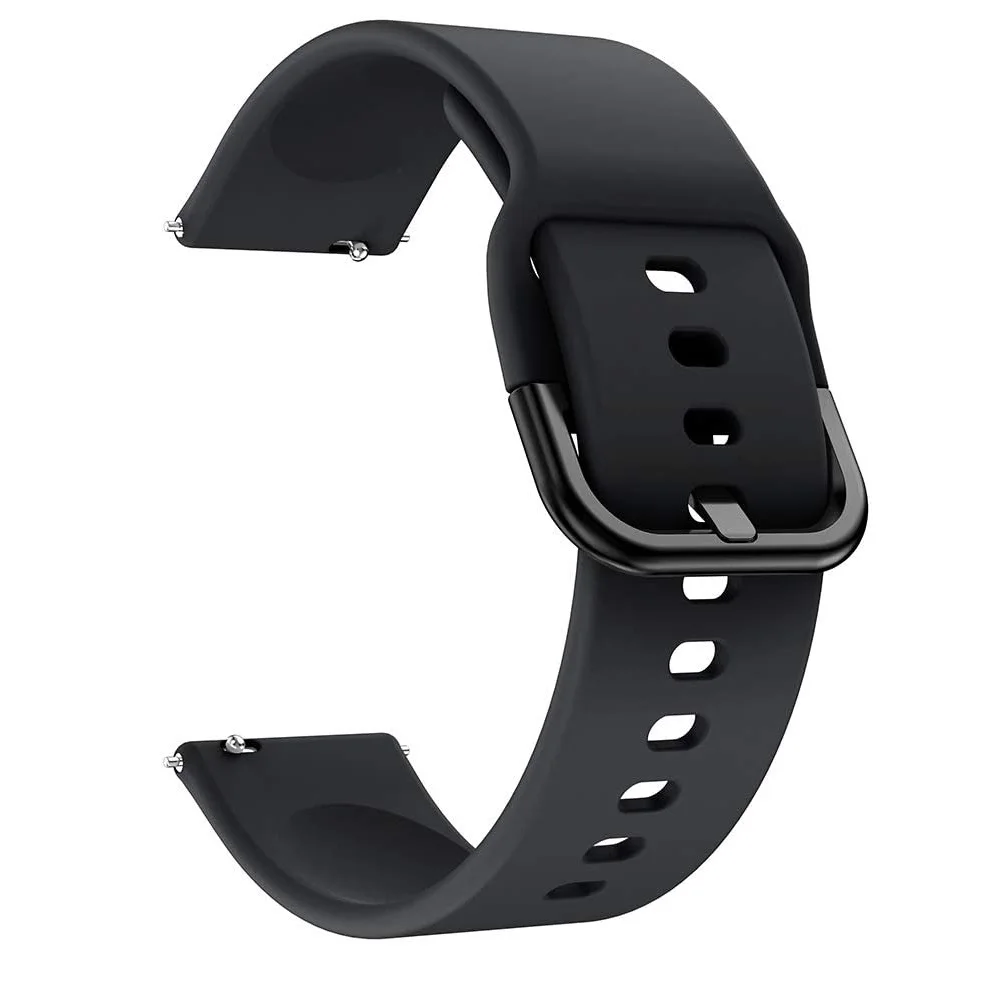 20mm 22mm Watch Band for Amazfit Bip5 GTS 4 3 GTS4mini GTR 2 4 42mm Silicone Bracelet Samsung Galaxy Watch 7 6 5 40mm 44mm Strap