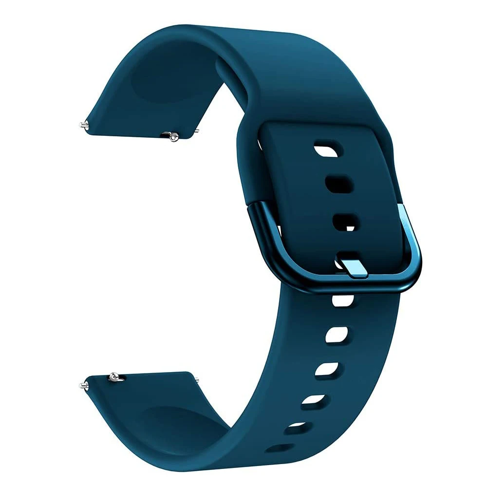 20mm 22mm Watch Band for Amazfit Bip5 GTS 4 3 GTS4mini GTR 2 4 42mm Silicone Bracelet Samsung Galaxy Watch 7 6 5 40mm 44mm Strap