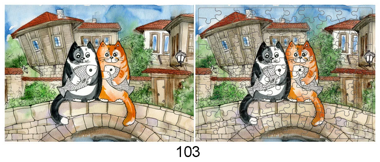 100 Pieces Jigsaw Puzzle Assembling Picture Dog Animals Decompression Puzzles Toy for Adult Children Kids Educational Gifts