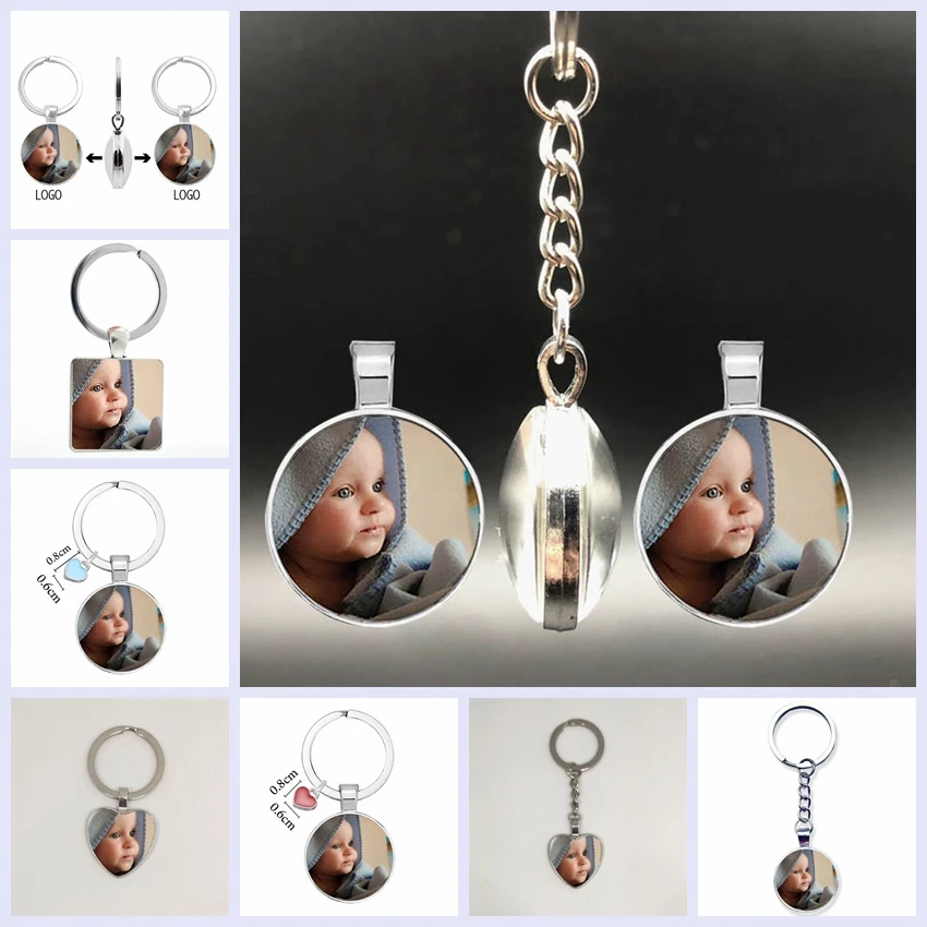 Popular Personalized Photo Pendants, Custom Keychains, Baby Photos, Mom, Dad, And Grandparents’ Favorite Gifts, Gifts For Family