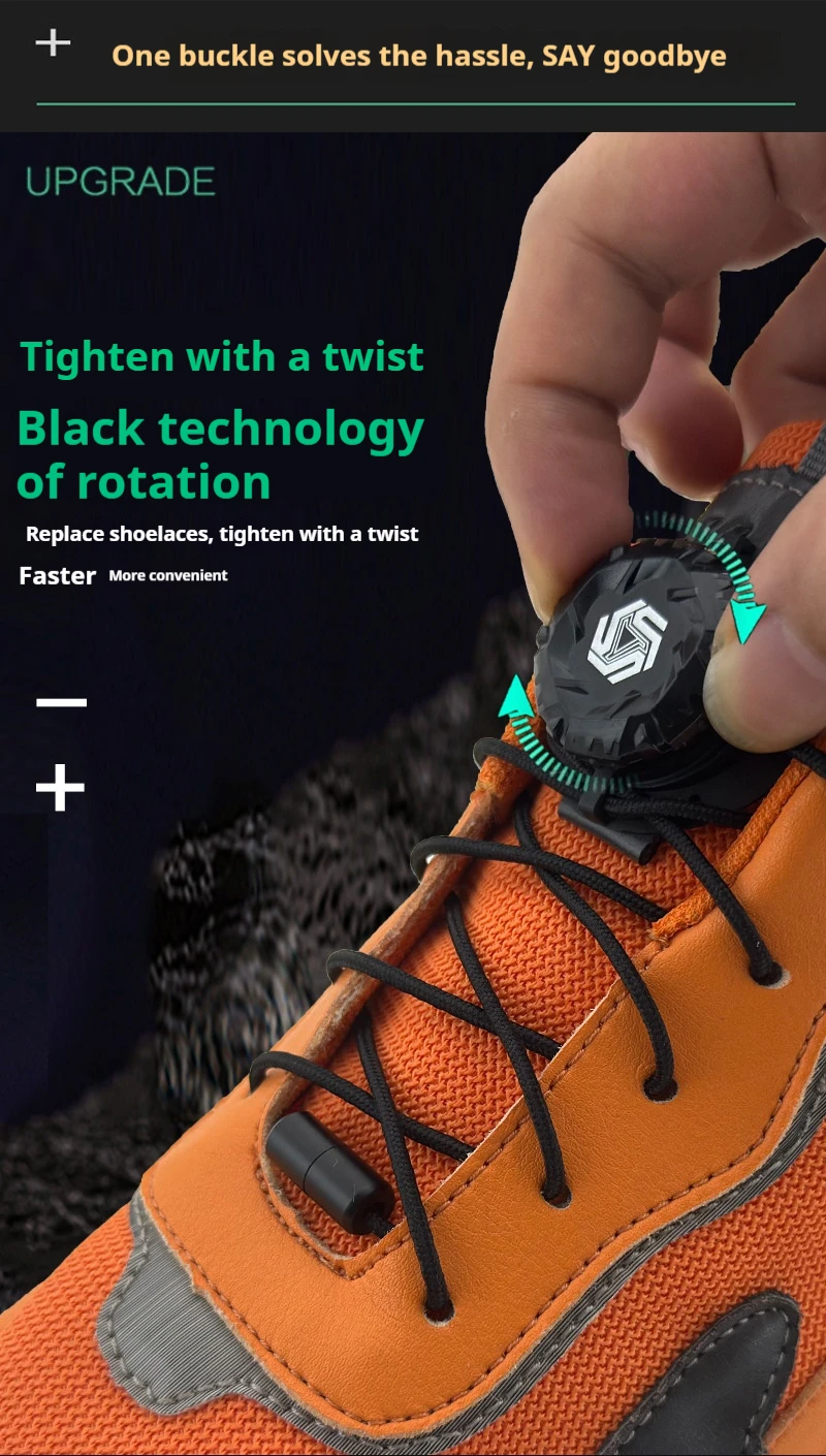 Fashion Swivel Buckle Laces Automatic Shoelace Without Ties Kids Adult Sneakers No Tie Shoe Laces Shoe Accessories 1Pair/2Pair