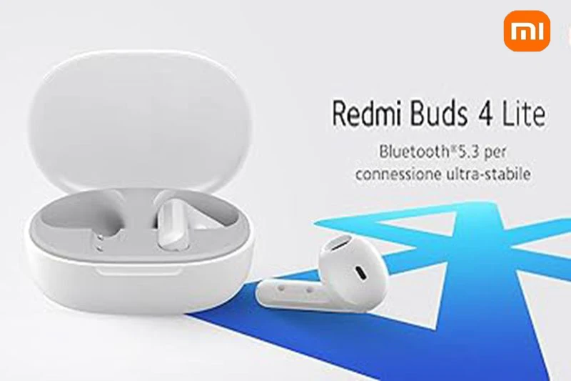 Xiaomi RedmiBuds 4 Lite Earphone TWS Bluetooth 5.3 Headphones Earphones ip54 buds 20H play time wireless Earphone