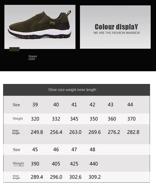 2023 New Outdoor Hiking Camping Light Running Jogging Casual Sports Men's Shoes Non-slip Loafers Hiking Shoes Large Size 38-50
