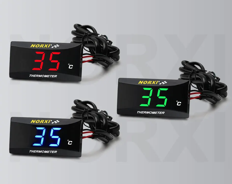 Motorcycle thermometer Water Temperature Mini Meter For XMAX250 300 NMAX CB 400 CB500X Sensor thermomete gauges