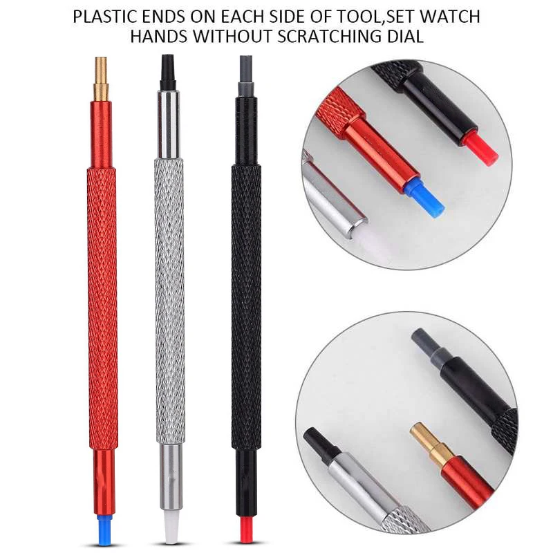 3/5/6/9PCS Watch Hand Pressers Pusher Fitting Set Kit Watchmakers Watch Repair Tool Kit Double-ended Needle Pen And Needle Set
