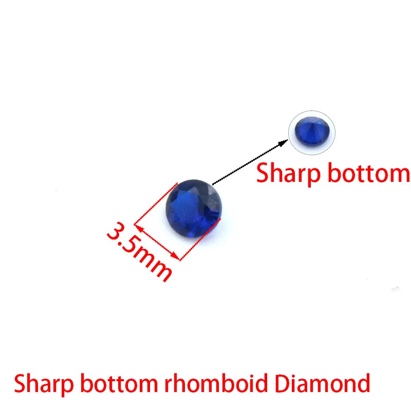 Watch Head Crown Sapphire Accessories For Cartier Tank Series Parts Tools