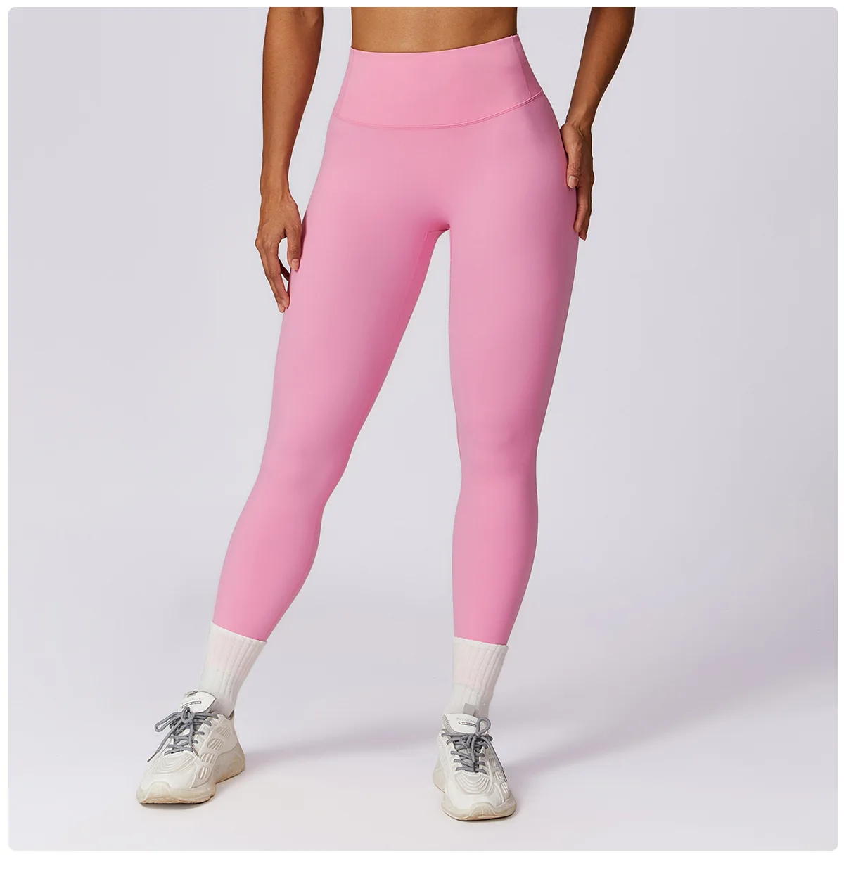 Women's Gym Push Up Yoga Pants Nude Feeling Sports Clothes Elastic High Waist Buttock Lifting Sports Fitness Tight Sweatpants