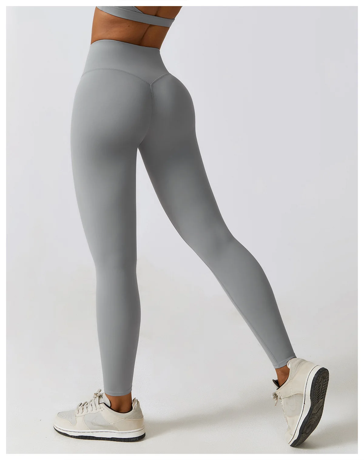 Women's Gym Push Up Yoga Pants Nude Feeling Sports Clothes Elastic High Waist Buttock Lifting Sports Fitness Tight Sweatpants