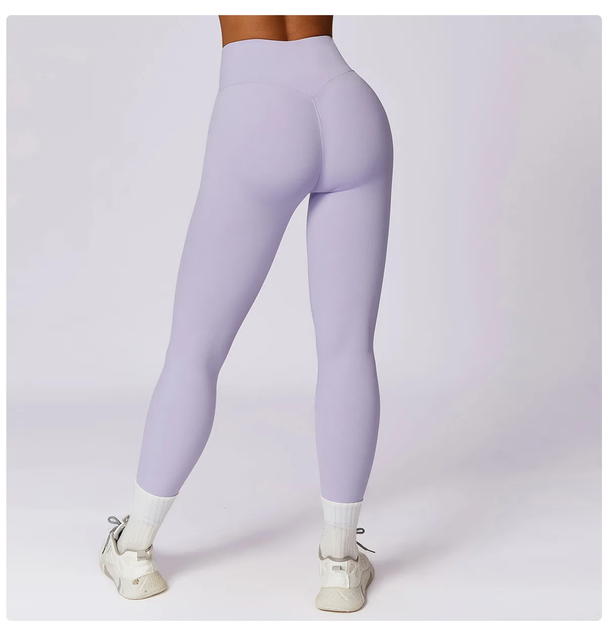 Women's Gym Push Up Yoga Pants Nude Feeling Sports Clothes Elastic High Waist Buttock Lifting Sports Fitness Tight Sweatpants