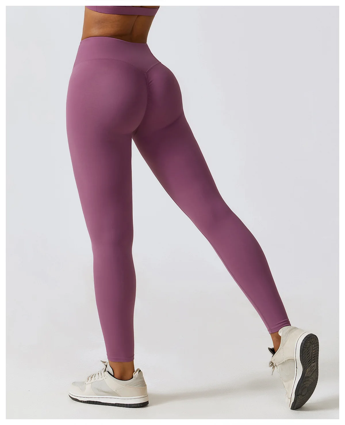 Women's Gym Push Up Yoga Pants Nude Feeling Sports Clothes Elastic High Waist Buttock Lifting Sports Fitness Tight Sweatpants