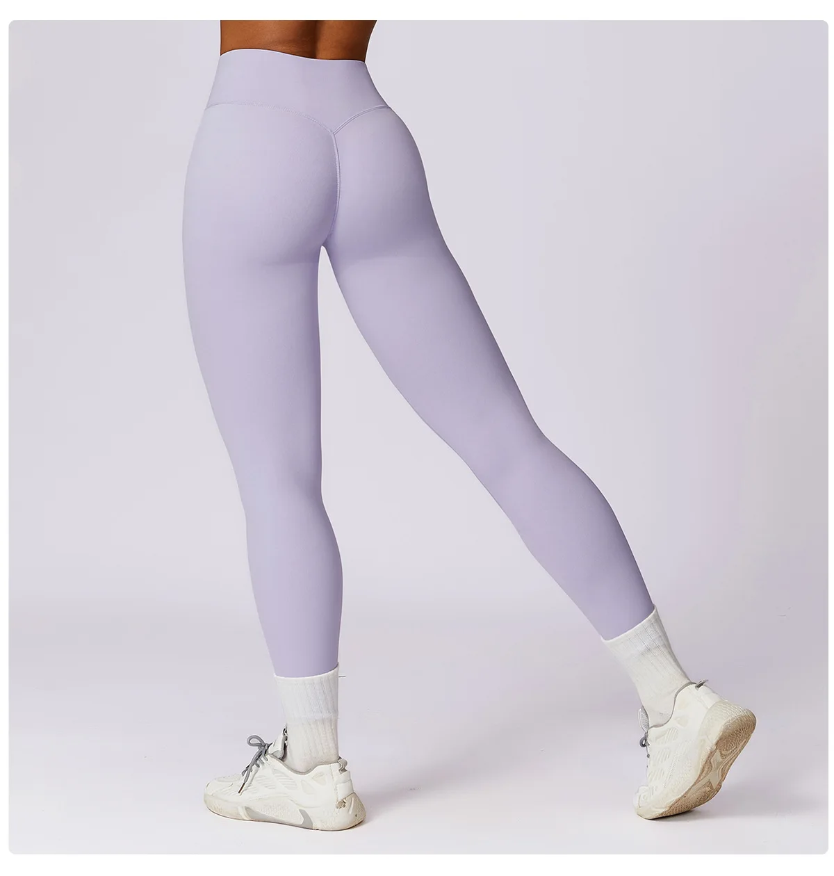 Women's Gym Push Up Yoga Pants Nude Feeling Sports Clothes Elastic High Waist Buttock Lifting Sports Fitness Tight Sweatpants