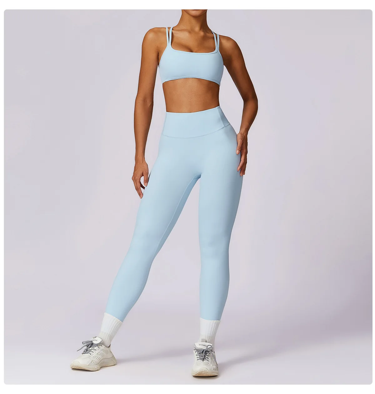 Women's Gym Push Up Yoga Pants Nude Feeling Sports Clothes Elastic High Waist Buttock Lifting Sports Fitness Tight Sweatpants