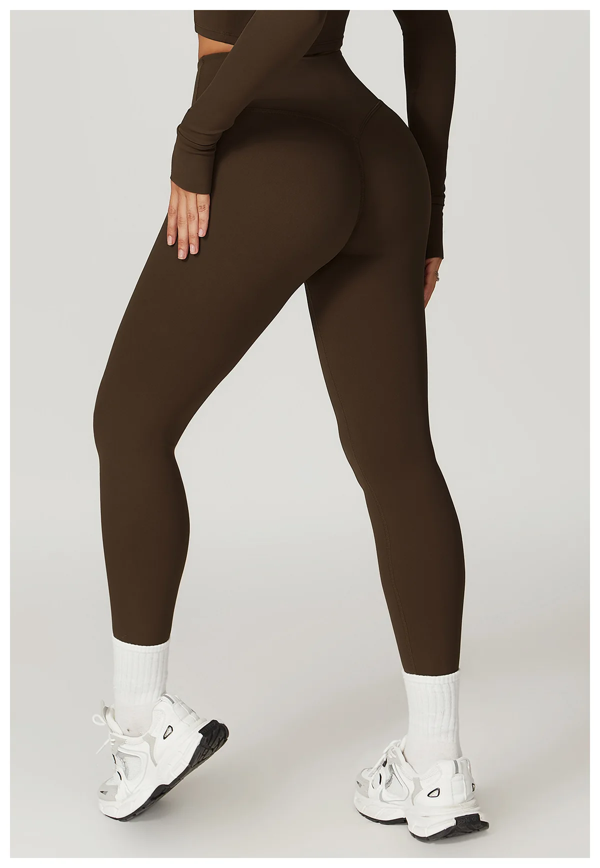 Women's Gym Push Up Yoga Pants Nude Feeling Sports Clothes Elastic High Waist Buttock Lifting Sports Fitness Tight Sweatpants