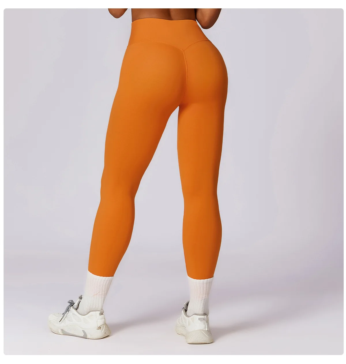 Women's Gym Push Up Yoga Pants Nude Feeling Sports Clothes Elastic High Waist Buttock Lifting Sports Fitness Tight Sweatpants