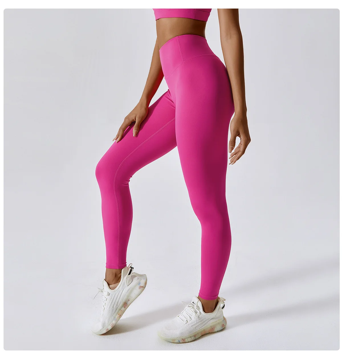 Women's Gym Push Up Yoga Pants Nude Feeling Sports Clothes Elastic High Waist Buttock Lifting Sports Fitness Tight Sweatpants