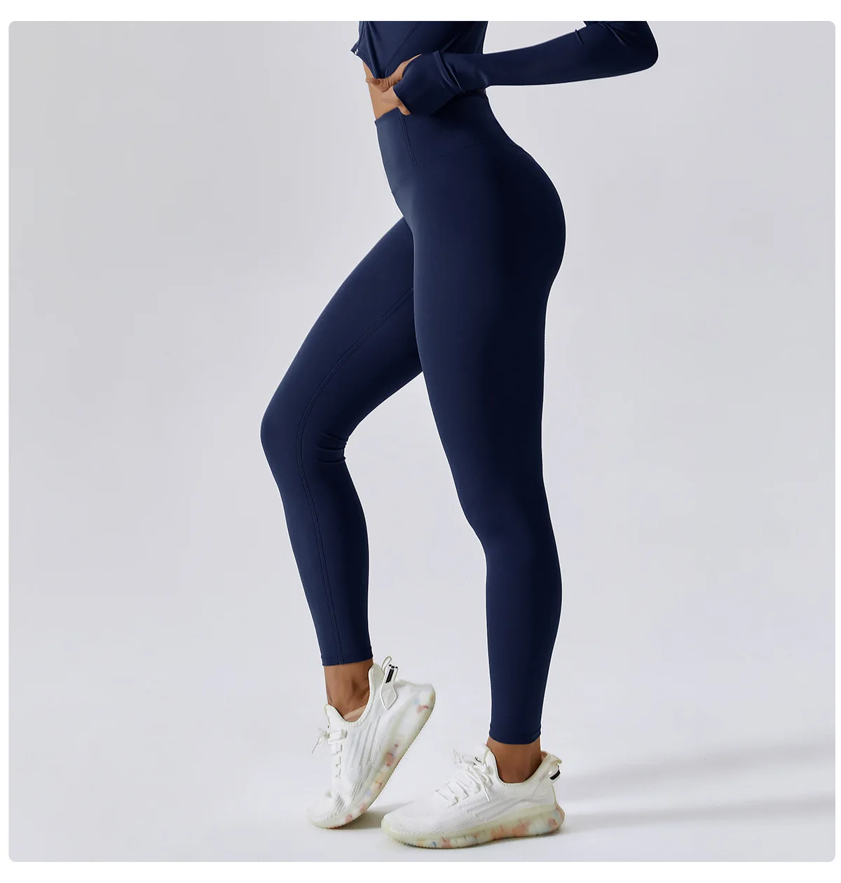 Women's Gym Push Up Yoga Pants Nude Feeling Sports Clothes Elastic High Waist Buttock Lifting Sports Fitness Tight Sweatpants