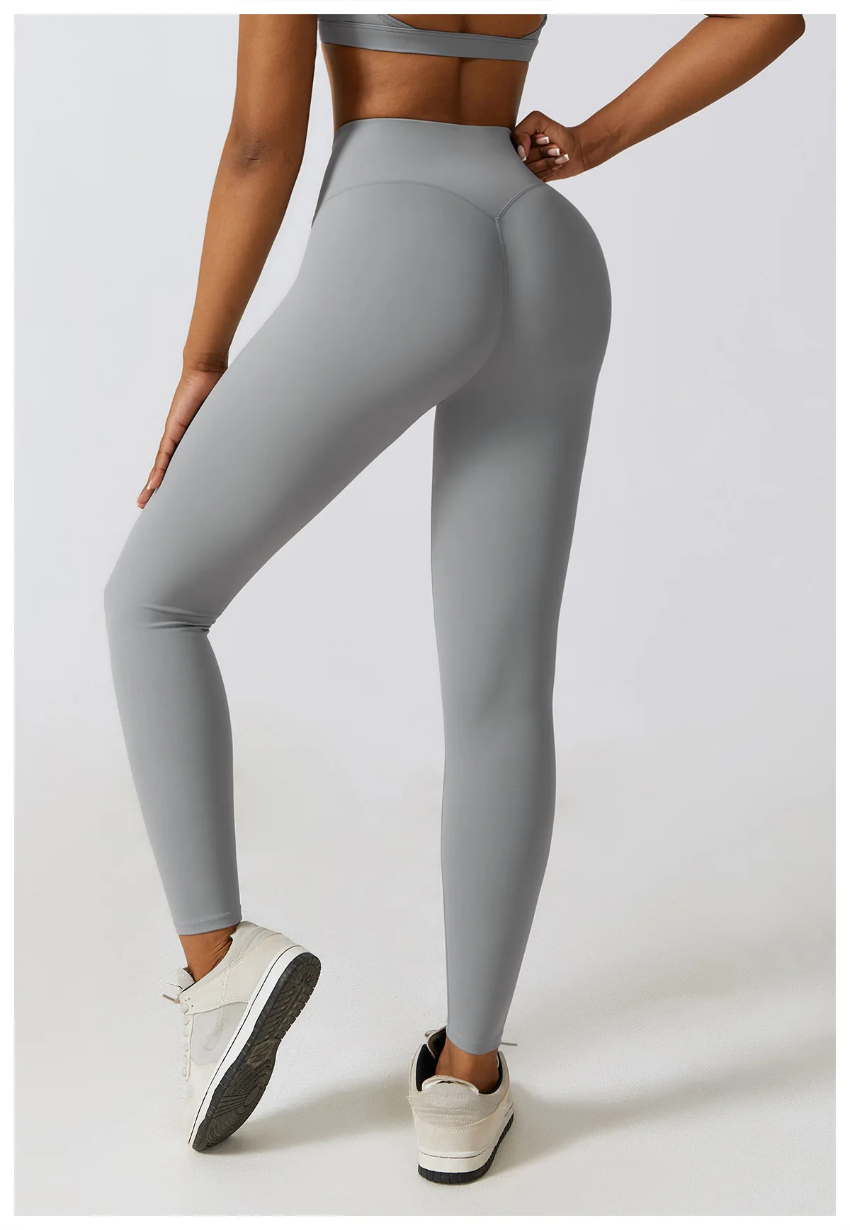Women's Gym Push Up Yoga Pants Nude Feeling Sports Clothes Elastic High Waist Buttock Lifting Sports Fitness Tight Sweatpants