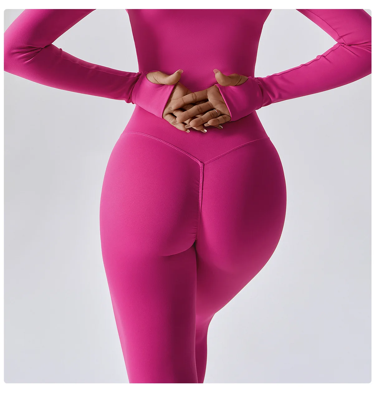 Women's Gym Push Up Yoga Pants Nude Feeling Sports Clothes Elastic High Waist Buttock Lifting Sports Fitness Tight Sweatpants