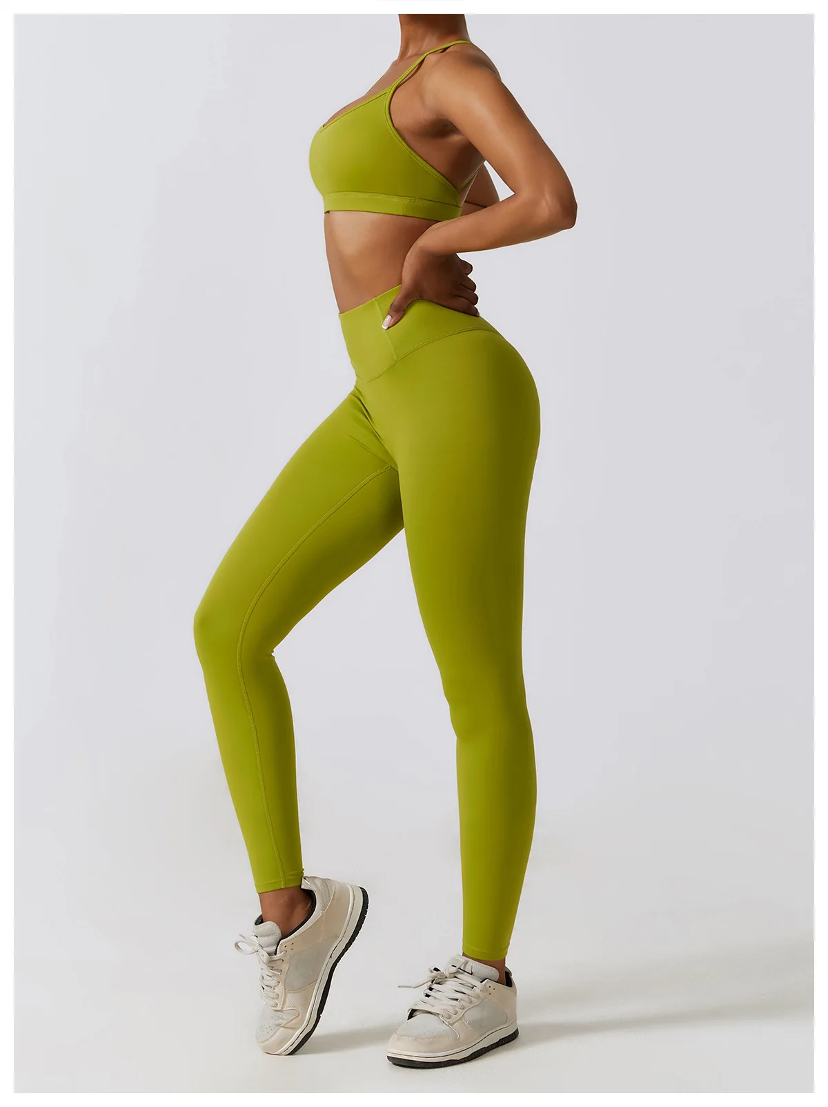 Women's Gym Push Up Yoga Pants Nude Feeling Sports Clothes Elastic High Waist Buttock Lifting Sports Fitness Tight Sweatpants