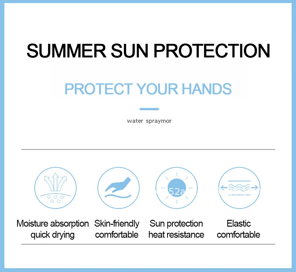 2Pcs Set Summer Ice Silk Cycling Arm Sleeves Breathable Bandana Mask Combination Suit Elastic Cold UV Sun Protection