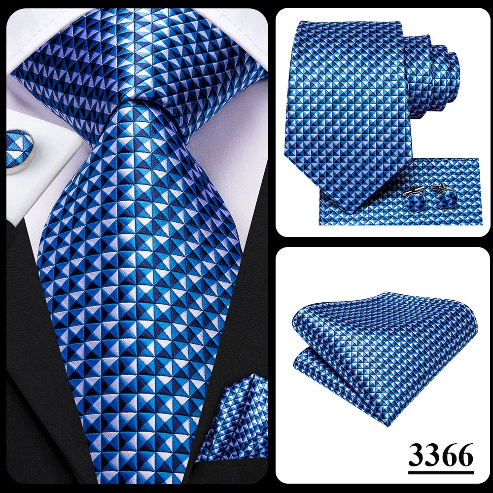 Blue Business Solid Plaid Striped Men's Tie NeckTie 8.5cm Ties for Men Formal Gold Orange Wedding High Quality Gravata Silk