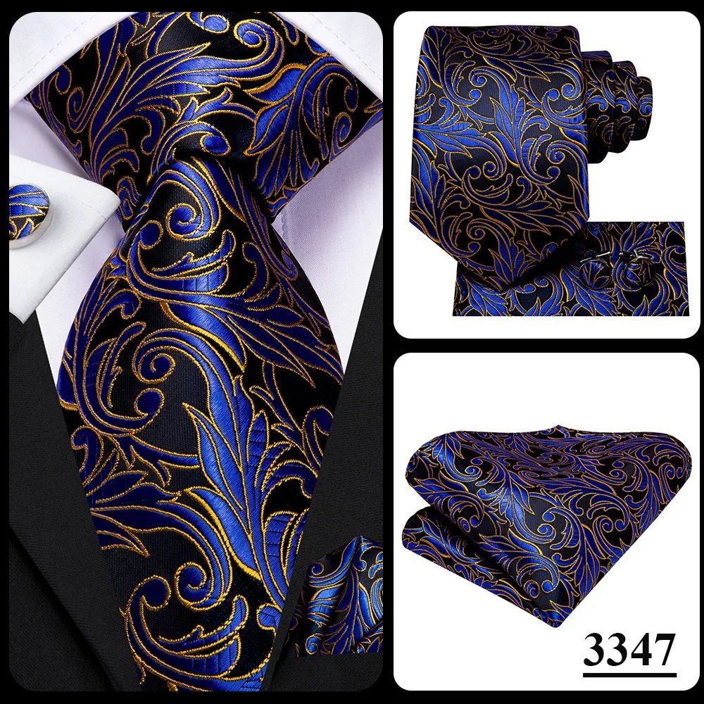 Blue Business Solid Plaid Striped Men's Tie NeckTie 8.5cm Ties for Men Formal Gold Orange Wedding High Quality Gravata Silk