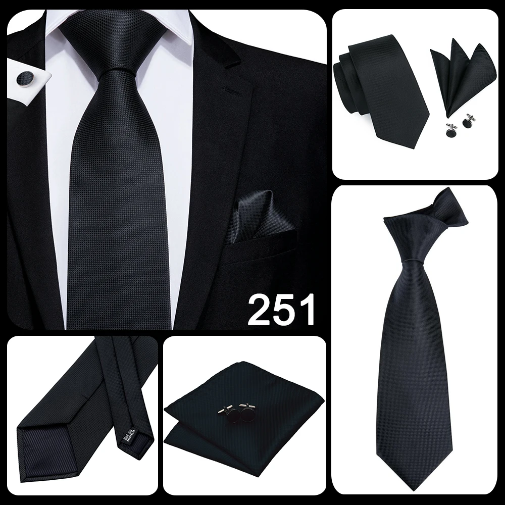 Blue Business Solid Plaid Striped Men's Tie NeckTie 8.5cm Ties for Men Formal Gold Orange Wedding High Quality Gravata Silk