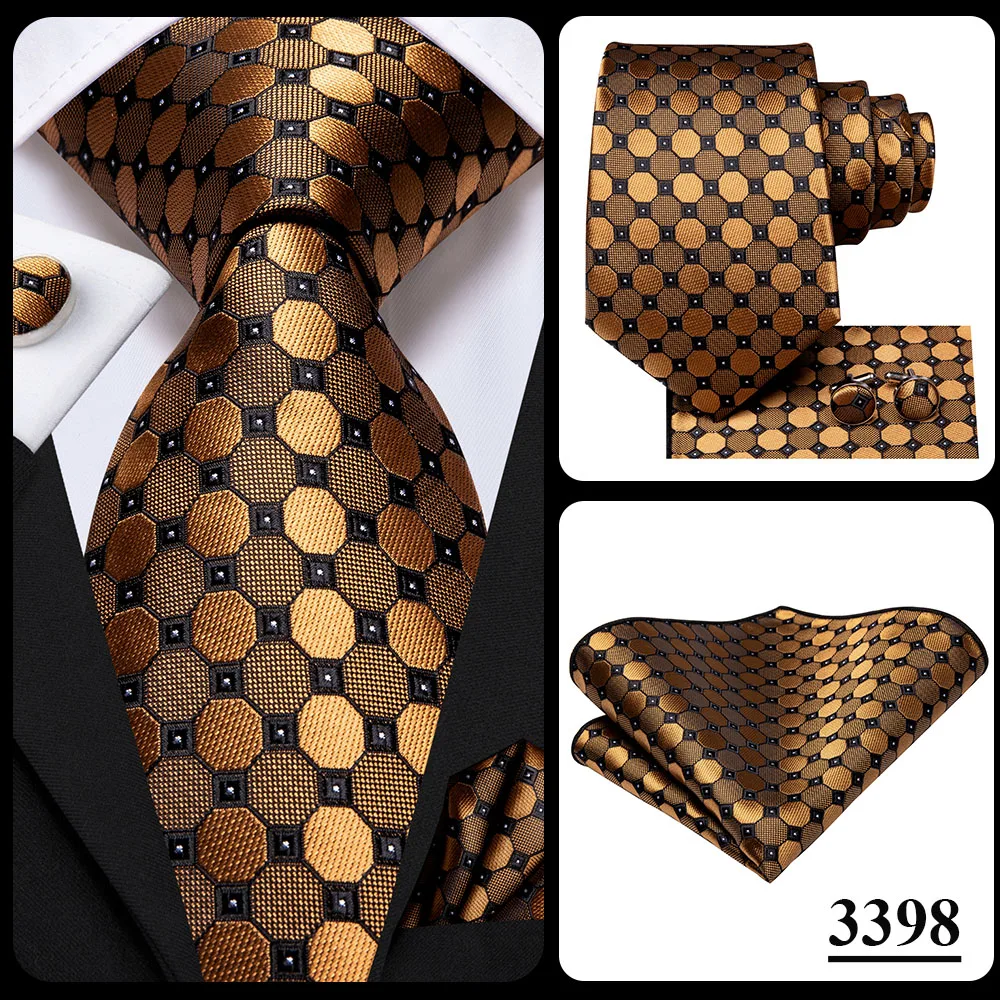 Blue Business Solid Plaid Striped Men's Tie NeckTie 8.5cm Ties for Men Formal Gold Orange Wedding High Quality Gravata Silk