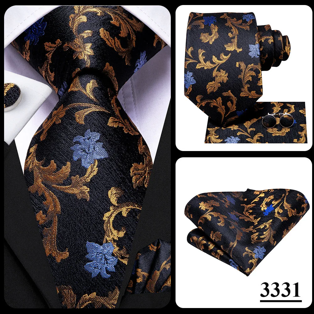 Blue Business Solid Plaid Striped Men's Tie NeckTie 8.5cm Ties for Men Formal Gold Orange Wedding High Quality Gravata Silk