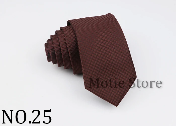 Classic SlimPlaid Neck Ties For Men Casual Suits Tie Gravatas Grey Blue Mens Neckties For Business Wedding 6cm Width Men Ties