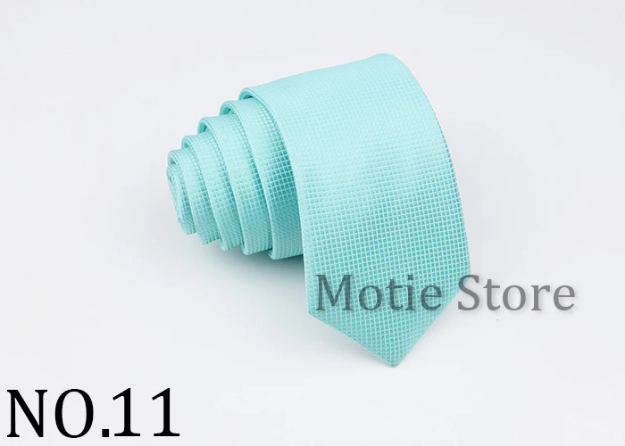 Classic SlimPlaid Neck Ties For Men Casual Suits Tie Gravatas Grey Blue Mens Neckties For Business Wedding 6cm Width Men Ties