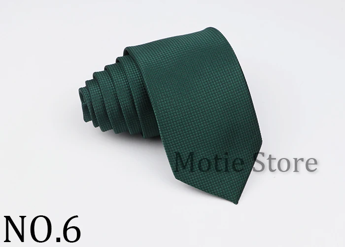 Classic SlimPlaid Neck Ties For Men Casual Suits Tie Gravatas Grey Blue Mens Neckties For Business Wedding 6cm Width Men Ties