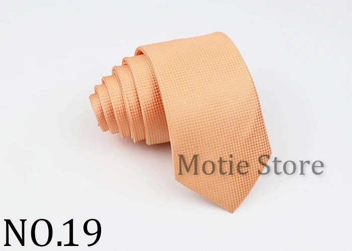Classic SlimPlaid Neck Ties For Men Casual Suits Tie Gravatas Grey Blue Mens Neckties For Business Wedding 6cm Width Men Ties