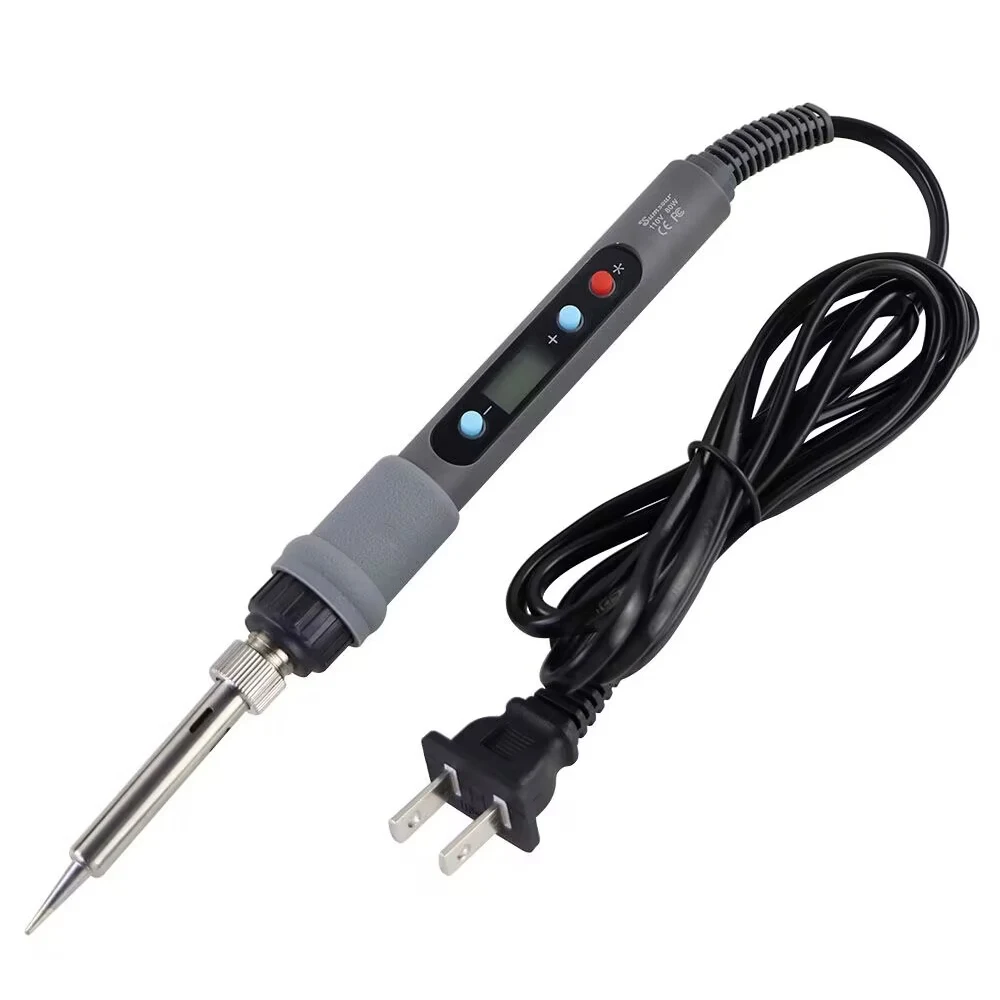New Electric Soldering Iron 60W / 80W Digital Adjustable Temperature Desoldering Welding Repair Solder Tools