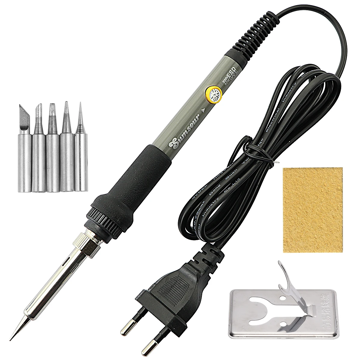 New Electric Soldering Iron 60W / 80W Digital Adjustable Temperature Desoldering Welding Repair Solder Tools