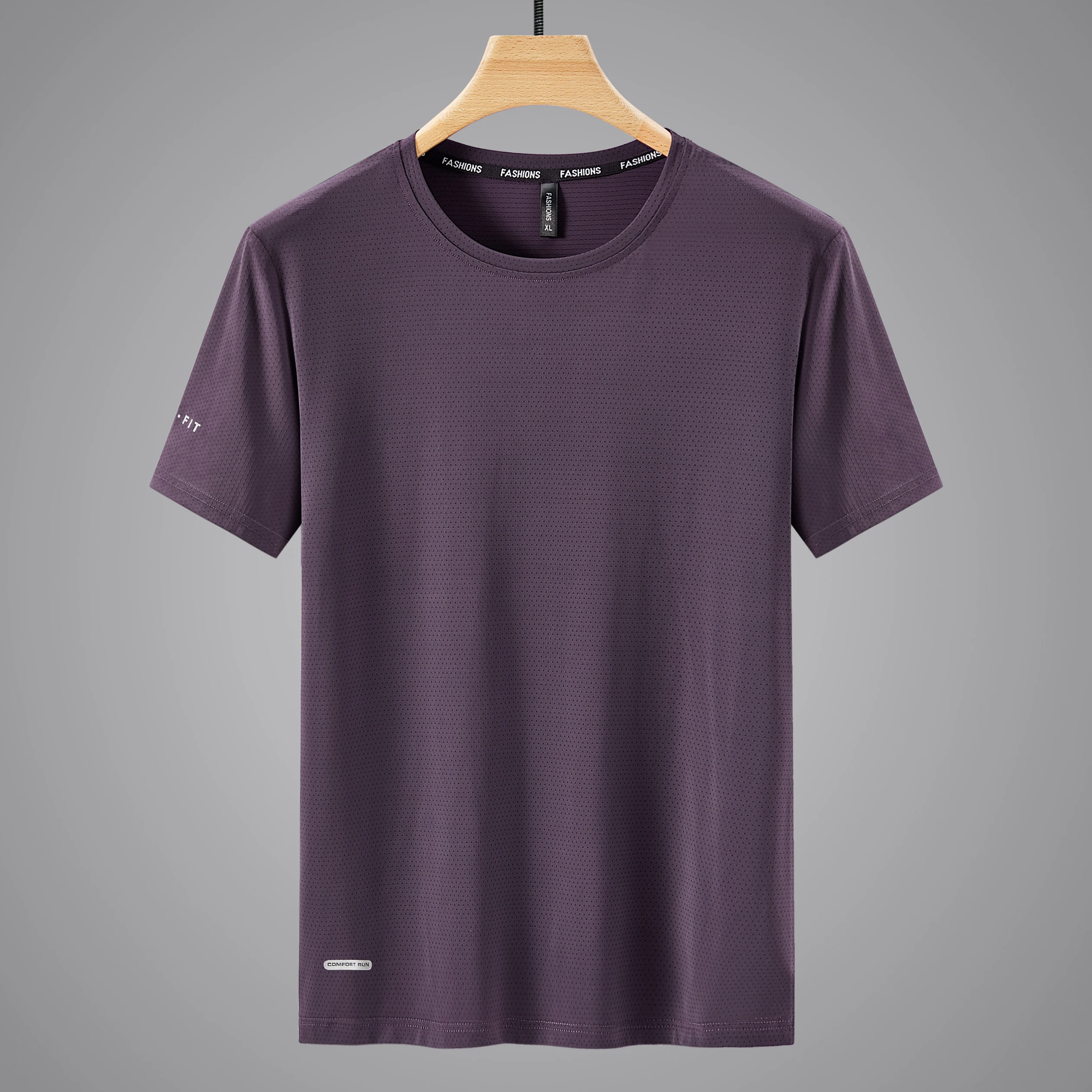 Quick Dry Sport T Shirt Men'S 2026 Short Sleeves Summer Casual White Plus OverSize 6XL 7XL 8XL 9XL Top Tees GYM Tshirt Clothes