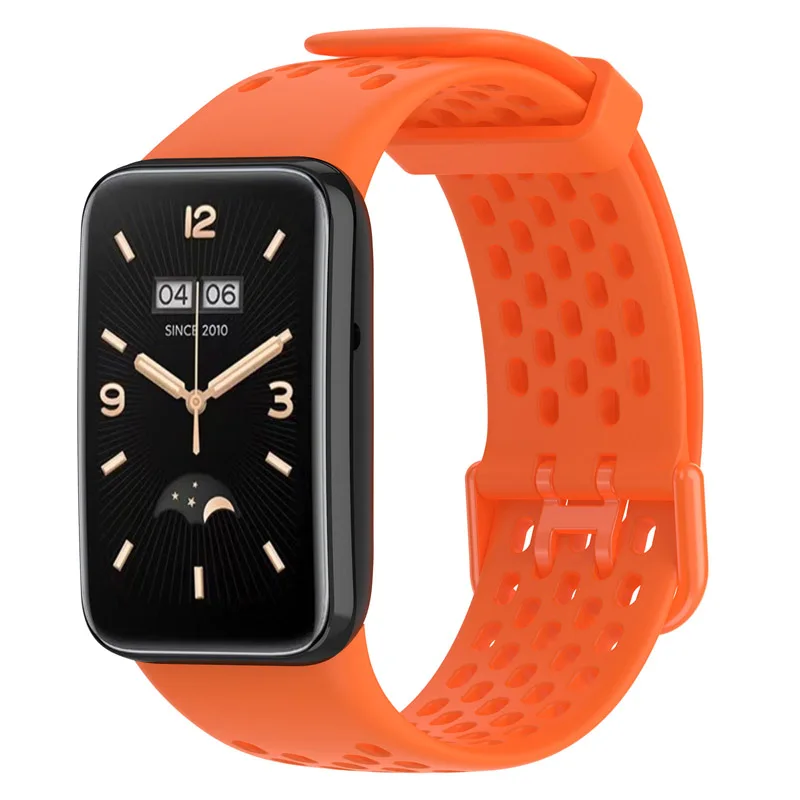 Strap for Xiaomi Mi Band 7 Pro Breathable Bracelet Sport Silicone Miband7 Pro Wrist Correa Replacement Wristband Accessories