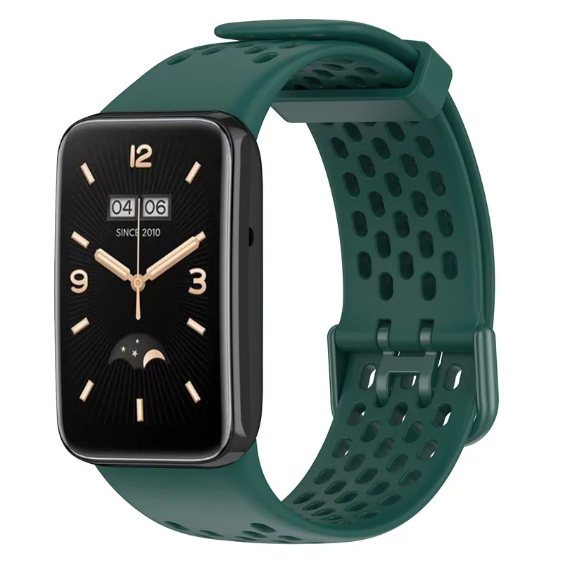 Strap for Xiaomi Mi Band 7 Pro Breathable Bracelet Sport Silicone Miband7 Pro Wrist Correa Replacement Wristband Accessories